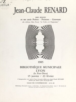 cover image of Jean-Claude Renard